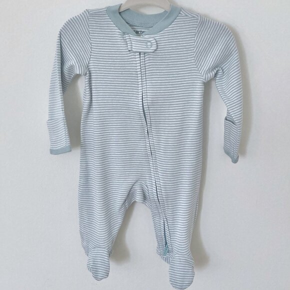 Carter's Baby Boy Blue Sleeper Bundle Newborn - Picture 7 of 7